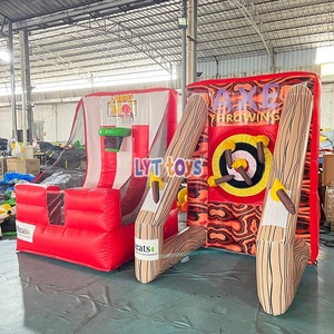 Juegos de Baloncesto Inflables para Exteriores y Jardines de Infancia, Fáciles de Limpiar y Libres de Mantenimiento - Product Image 4