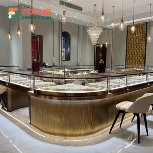 Système d'affichage de bijoux haute visibilité pour boutique, vitrine de magasin de bijoux avec cadre métallique - Product Image 3