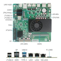 Placa Base Topton Firewall ITX N150 I3 N305 2*i226-V 2.5G 6*SATA3.0 2*NVMe DDR5 4800MHz Servidor Doméstico 1*10G NAS de 6 Bahías