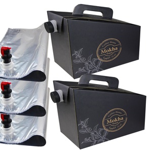 Custom1l sac noir dans la boîte cola 2L emballage en carton liquide sac vide dans la boîte <span class=keywords><strong>sirop</strong></span> huile d'olive sac de 2 litres dans la boîte 1 gallon - Product Image 4