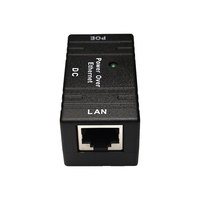 Interruptor POE IEEE802 3AF en la fuente de alimentación Adaptador de módulo Ethernet Inyector divisor POE para cámara IP