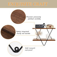 Étagère murale flottante rustique personnalisée en bois étagère murale en bois décoration pour chambre salon étude