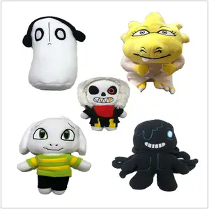 Groothandel Gevulde Karakter Anime Knuffel Pop Nieuwe Undertale Sans 13Inch Pluche Pop Figuur Speelgoed Kids Halloween Geschenken