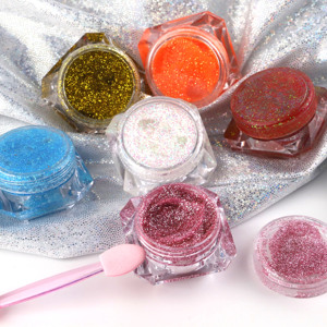 Fards à paupières maquillage organique, 50 pièces, surligneur de sourcils, électronique, cosmétiques vegan liquide à paillettes, nouvelle collection - Product Image 1