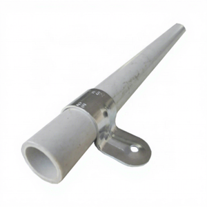 Abrazadera de tubo metálica NSPV tipo P para un solo conducto, 25 mm, diámetro de cable de 5,2 mm, gestión de cables - Product Image 4
