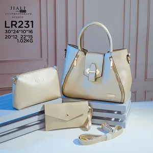 Guangzhou New Custom Luxury Brand Womens Leather Latest Trending Red Handbags and Purse Ladies Cheap Bulk Wholesale Handbags