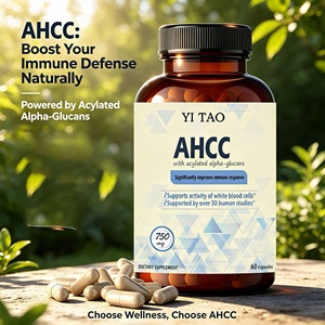 Complément AHCC 750 mg, contenant de l'α-glucane acétylé, un produit qui soutient l'immunité et améliore l'activité des globules blancs - Product Image 4