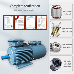 มอเตอร์อะซิงโครนัสสามเฟส ABB QABP 4 โพล 0.25KW~315KW 1500 รอบต่อนาที ควบคุมความเร็วรอบด้วยระบบอินเวอร์เตอร์ IC416 IMB3 - Product Image 3