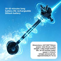 Bateau à moteur électrique gonflable transfrontalier, propulsé par batterie au lithium, en PVC, 165x116x75CM, flotteur de piscine motorisé