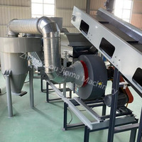 Séparateur d'air multifonctionnel en acier au carbone, tambour magnétique, classificateur de poudre, machine de tamisage pour le traitement des déchets solides, Chine