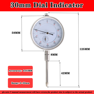 <span class=keywords><strong>0</strong></span>-10mm/<span class=keywords><strong>25MM</strong></span>/30mmダイヤルインジケータ精密<span class=keywords><strong>0</strong></span>.01mmダイヤルボアゲージインジケータマイクロメータツールアワータイプインジケータ計器 - Product Image 5