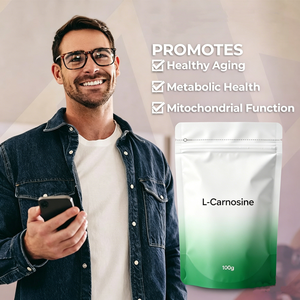 <span class=keywords><strong>L</strong></span>-<span class=keywords><strong>Carnosine</strong></span> de qualité alimentaire 99% Poudre de <span class=keywords><strong>L</strong></span>-<span class=keywords><strong>Carnosine</strong></span> Supplément d'acides aminés CAS 305-84-0 - Product Image 4