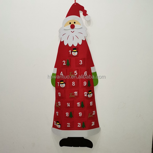 115*45cm Navidad niños DIY <span class=keywords><strong>fieltro</strong></span> Navidad calendario <span class=keywords><strong>fieltro</strong></span> muñeco <span class=keywords><strong>de</strong></span> nieve Navidad Calendario <span class=keywords><strong>de</strong></span> Adviento - Product Image 1