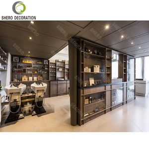 Customized Beauty Salon Furniture Set Vintage Modern Salon Table For Beauty Salon Decoration Retail Wooden Salon Shop Furniture - Product Image 2