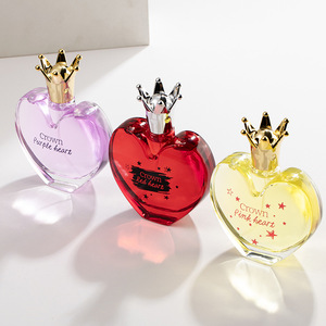 100ml Red Heart Crown Floral Woody Eau de Toilette - Sweet Long Lasting Women's <b>Perfume</b> - Product Image 1