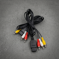 Cable de Audio y Video RCA de 3 Vías, 1.8M, Cable AV Compuesto Macho a Macho para Consola de Juegos Retro, Monitor de TV, Conexión de Audio y Video