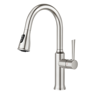 304 stainless steel pull out multi-spray mode versatile functional kitchen faucet - Product Image 1