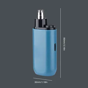 Tondeuse à poils de nez électrique rechargeable, tondeuse à poils de nez pour hommes, rasoir pour femmes, épilateur, coupe-poils, tondeuse à nez imperméable - Product Image 6
