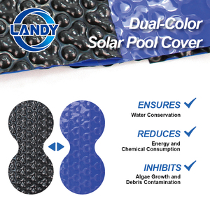 Couverture de <span class=keywords><strong>piscine</strong></span> solaire Landy en PE 16x34, protection contre la poussière, anti-UV, abordable, pour <span class=keywords><strong>piscine</strong></span> <span class=keywords><strong>hors</strong></span> <span class=keywords><strong>sol</strong></span> - Product Image 2