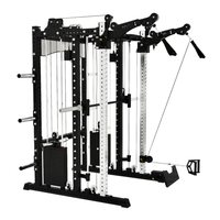 Tornado Fitness Rack de musculation multifonctionnel Smith - Équipement de musculation robuste avec système de poulies à câble réglable - Garantie 10 ans