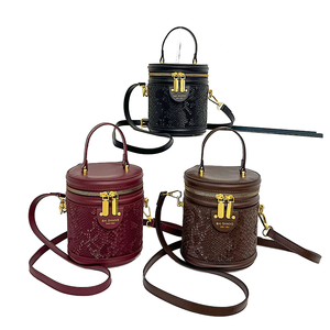 Bolsos de Hombro Tipo Cubo Vintage de Moda para Mujer, con Forro de PU y Poliéster, Diseño de Piel de Serpiente, Gran Venta - Product Image 3