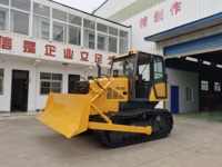 Nouveau Bulldozer Chenillé Hydraulique ShanBo de 10 à 13 Tonnes avec Ripper, Haute Performance, pour le Déplacement de Terre