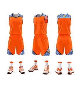 Op maat gemaakte sportkleding trainingspak ademende basketbaltenue set uniform basketbal - Product Image 5