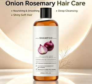 Onion Rosemary <b>Shampoo</b>, <b>Conditioner</b> & Hair Oil Set – Nourishing, Smoothing, Moisturizing & Deep Cleansing Hair Care - Product Image 2