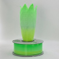 Filament d'imprimante 3D Yasin Crystal Gradient Cyan PLA 1,75 mm 1 kg (2,2 lb) certifié CE, qualité grade A, 190-230, 333 m