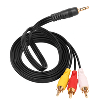 Farase Penjualan Laris Kabel Audio Av 3 RCA 3.5Mm Aux Ke 3 RCA