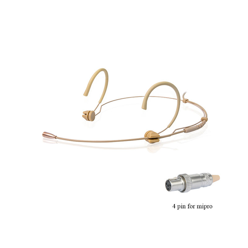 Female with 4-Pin for Mipro (Beige color)