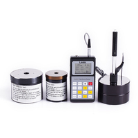 Digital LCD Portable Metal Hardness Tester with HRA Scale 20-70HRC Range 0.5% Accuracy PC Connection