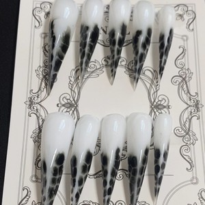 <span class=keywords><strong>Faux</strong></span> ongles Dragon Armor à effet sanglant et dégradé, série Dragon Claw Nail Art Cracking Empty Claw, style européen et américain pour le commerce extérieur - Product Image 5