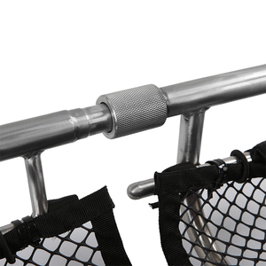 Camilla de cesta de acero inoxidable de alta resistencia con base de malla y correas de seguridad, arena de rescate de emergencia para uso en ambulancia de montaña - Product Image 4