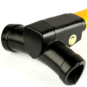 T Shaped Steering <b>Wheel</b> <b>Lock</b> Aluminum Cut Resistant Leaf <b>Lock</b> Core Car Anti Theft Device - Product Image 2