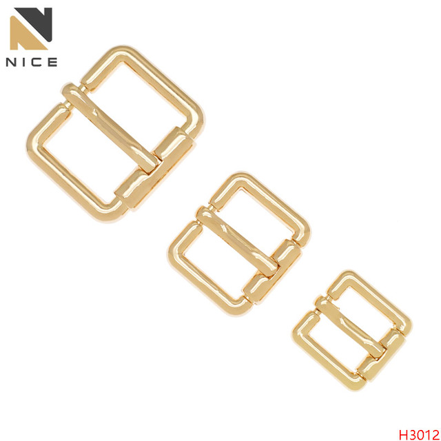 Zinc Alloy Pin Belt Buckle Adjustment Strap Hardware for Handbag Shoulder Strap Luggage Clothing Die Casting Wholesale