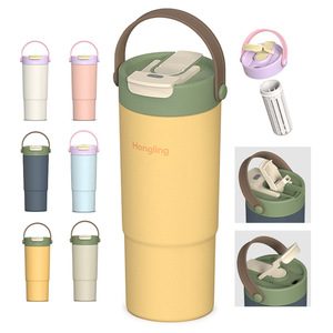 Hiện Đại Chân Không Cách Điện Thép Không Gỉ Xe Cup Với Xử Lý Đôi Uống Biểu Tượng Tùy Chỉnh 22Oz Công Suất Lớn Du Lịch Cốc - Product Image 4