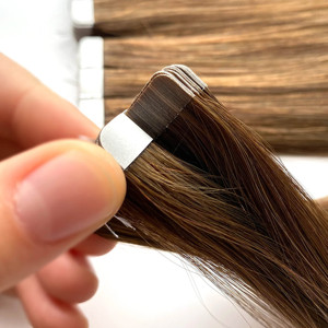 Estensioni per Capelli con Nastro Adesivo Invisibile 100% Capelli Umani Vergini per Uso Professionale, Vari Modelli Bellissimi - Product Image 4
