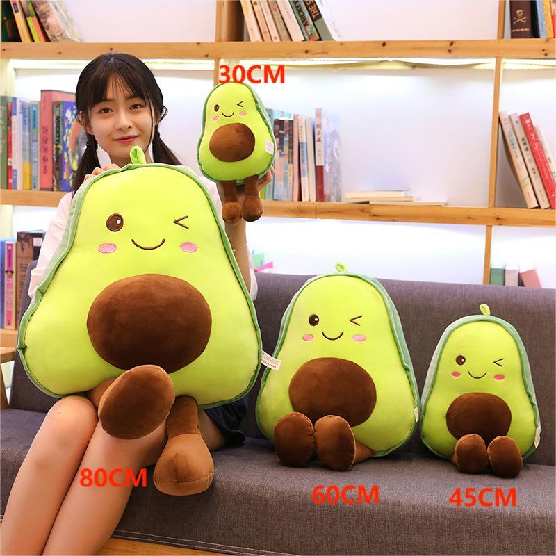 30CM Cute Green Avocado Toy Plush