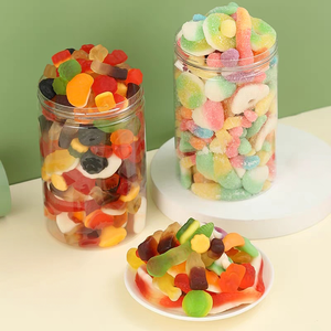 Vente en gros directe d'usine chinoise de bonbons gélifiés halal en vrac, saveur sucré-acide, formes variées - Product Image 5