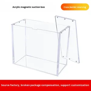 מותאם אישית מעובה אקריליק pokémon תיבת תצוגה מגן תיק תצוגה עם מכסה מגנטי - Product Image 2