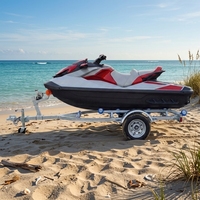 Remorque galvanisée pour bateau, petites remorques utilitaires