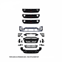 Kit de carrosserie style RS3 pour Audi A3 S3 8Y PA 2025+ : Amélioration pare-chocs avant et arrière pour modèles 2025, 2026, 2027 (hatchback et berline)