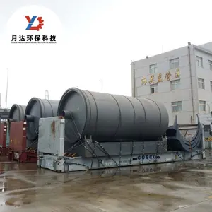 waste tire recycling machine tyre pyrolysis to fuel oil pyrolysis machine