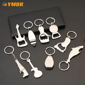 Custom Metal novelty with cheap price and fast delivery bottle opener keychain