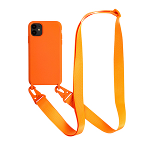 Étui de téléphone à bandoulière TPU 3 côtés avec <span class=keywords><strong>collier</strong></span>, sangle en PP, crochet, toucher doux pour <span class=keywords><strong>iPhone</strong></span> 15 Pro Max - Product Image 6