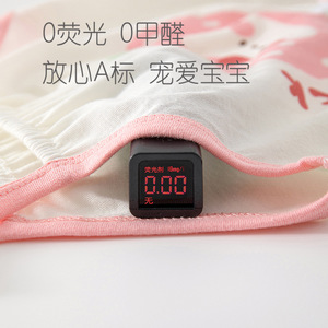 Combinaison à bretelles en coton pour bébé fille, combinaison d'été avec imprimé fraise, tissu fin pour nouveau-nés - Product Image 4