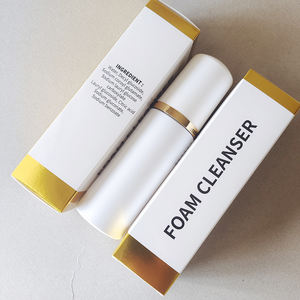 कस्टम आईलाइनर कार्बनिक शैम्पू सफाई फोम पलकों के लिए क्लीनर शाकाहारी शैम्पू पैकेज के लिए - Product Image 1