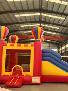 <span class=keywords><strong>Grand</strong></span> toboggan de trampoline pour l'extérieur Parcours d'obstacles pour l'extérieur <span class=keywords><strong>Grand</strong></span> parc d'attractions Équipement Château gonflable pour le divertissement - Product Image 4