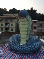 Vente en gros, publicité géante personnalisée de 5m de hauteur, couleur gonflable serpent décoration ballon/gonflable serpent sph